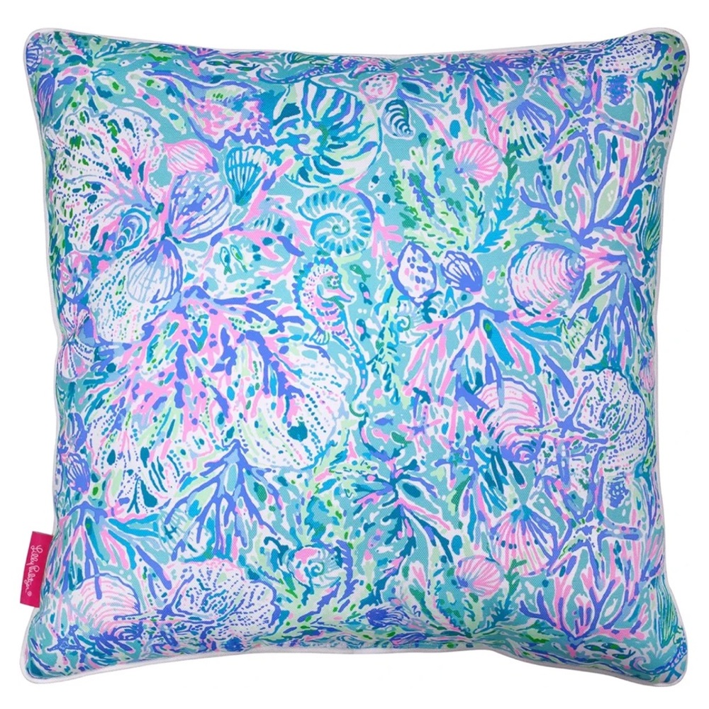Lilly P Reversible Pillow! - Picture 5 of 5